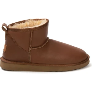 Hakiki Deri Kadın Mini Bot 191131