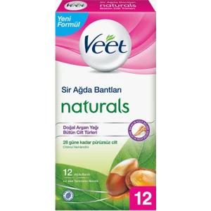 Veet Agda Bandi Naturals Argan Yagi 12'li