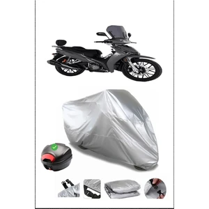 Kuba Cristal 50 Arka Çanta Uyumlu Motosiklet Branda Su Geçirmez Dayanıklı Kumaş