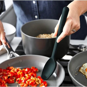 Silikon Kaşık Mat Siyah