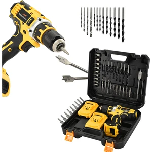 Germany Able 398 VF 40 Ah Series Darbeli Metal Şanzıman Çift Akülü Vidalama Matkap