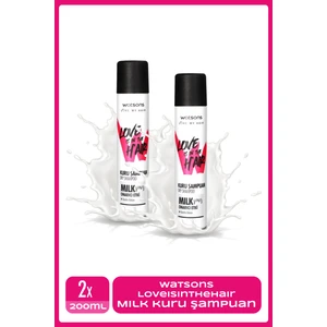 Love Is In The Hair Milk Kuru Şampuan 200 ml x 2 Adet