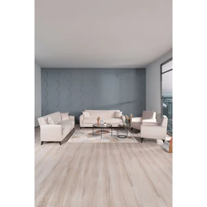 Dove Yüksek Ayaklı 3 3 B B Koltuk Takımı Krem