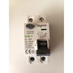 2X40A 30MA Kaçak Akım Rölesi