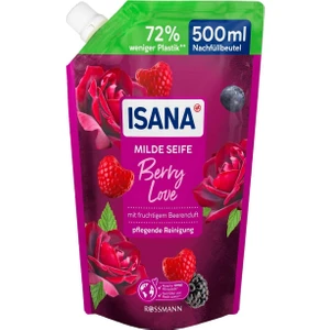 Berry Love Yedek Sıvı Sabun 500 ml Ferahlatıcı Doğal İçeriklerle İklim Nötr