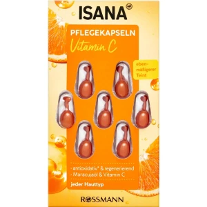 C Vitamini İçeren Nemlendirici Bakım Kapsülü 30 Adet Tüm Cilt Tipleri için