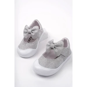 Molina Cırtlı Fiyonklu Günlük Kız Çocuk Ilk Adım Bebek Spor Ayakkabı