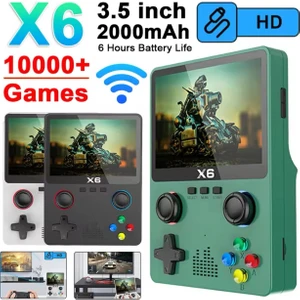 Rs X6 Oyun Konsolu 3.5'' IPS 10000 Oyun