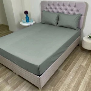 Ogi Home Pamuklu Eko Serisi Yastıklı Lastikli Çarşaf