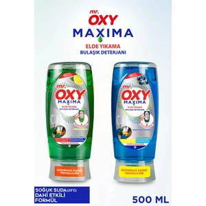 Mr. Oxy Maxima Elde Bulaşık Deterjanı 2X500 ml