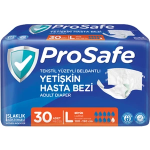 Belbantlı Yetişkin Hasta Bezi Büyük (L) 30'lu
