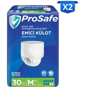 Tekstil Yüzey Emici Külot Medium 30'Lu 2 Paket 60 Adet