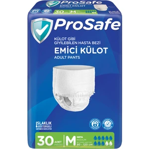 Tekstil Yüzey Emici Külot Medium 30'Lu 1 Paket 30 Adet