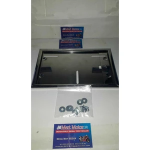 Nikel Sac Plakalık Motosiklet Plakalık Krom