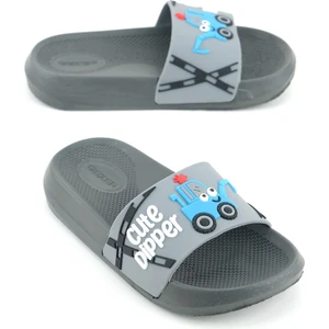 Erkek Çocuk Yazlık Pu Ev Banyo Bahçe Plaj Havuz Günlük Terlik