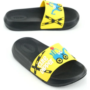 Erkek Çocuk Yazlık Pu Ev Banyo Bahçe Plaj Havuz Günlük Terlik