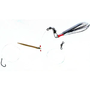 Trança Balıkçılık Surfcasting Hazır Olta Takımı Yüzen Kurşun