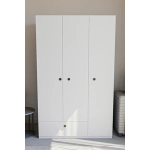 Ed Pet Dizayn 3 Kapaklı Çekmeceli Elbise Dolabı