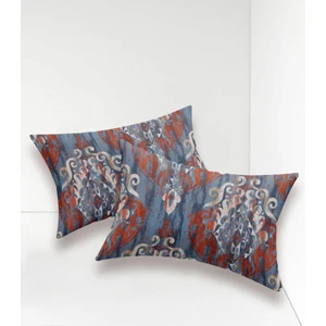 2li Yastık Kılıfı Hitit Lacivert