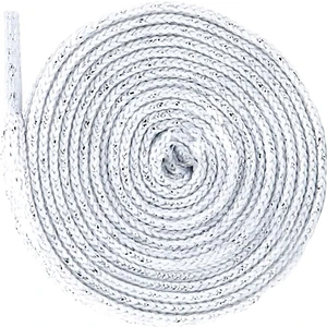 Beyaz Simli 1 cm Kalınlığında 1 Çift 100 cm Yassı Spor Ayakkabı Bağcığı