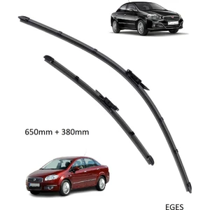 Fiat Linea 2007 > Silecek Süpürgesi 650MM + 380MM / 26" + 15"