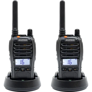 E88 Ekranlı Lisanssız Pmr Telsiz Kulaklık Dahil 2'li Set