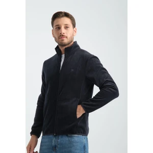 Erkek Polar Sweatshirt Kışlık Standart Fit Outdoor Karyoka Dikiş Detaylı
