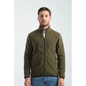 Erkek Polar Sweatshirt Kışlık Standart Fit Outdoor Karyoka Dikiş Detaylı