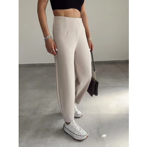 Paw Garage Kadın Balon Pantolon, Beli Lastikli Şalvar Model Krep Balon Pantolon