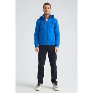 Premium Sax Kışlık Erkek Eşofman Takımı Regular Kapüşonlu