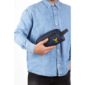 Adelina Bags Erkek Kumaş El Çantası Su Itici Fermuarlı Seyahat Traş Kozmetik Çanta