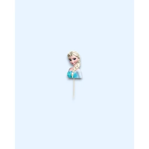 Elsa Frozen Temalı Baskılı 20LI Kürdan - Doğum Günü Parti Seti Malzemeleri