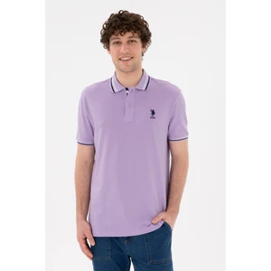 U.S. Polo Assn. Erkek Lila Tişört Basic 50284639-VR034