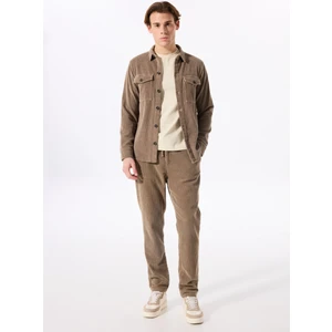 Gmg Fırenze Normal Bel Normal Paça Jogger Haki Erkek Pantolon GU24MFW01017