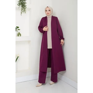 Kadın Giyim Abiye Moda 3 Parça Tesettür Takım 2649