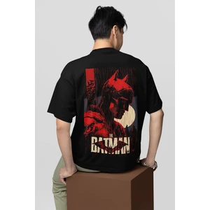 The Batman Baskılı Unisex Oversize Dc Karakter Tişört
