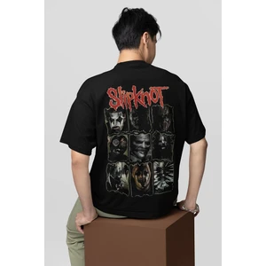 Slipknot Baskılı Unisex Oversize Tişört