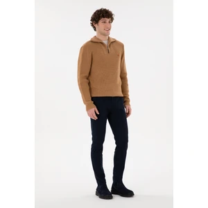 U.S. Polo Assn. Erkek Lacivert Pantolon (Kanvas-Chino) 50297578-VR033