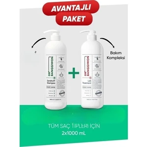 DR+ BANGGIWON Clinical Kepek Şampuanı ve Lab Treatment Bakım Complex 1000X2 ml