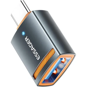 Type-C To USB Otg Dönüştürücü Adaptör, 5 Gbps Veri Aktarım, Mini Type C Çevirici, Klavye, Mouse Çevirici