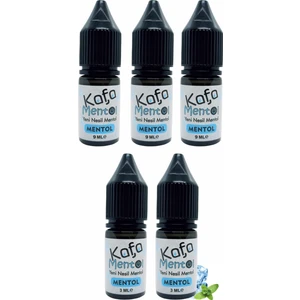 Mentol Topu Sıvı Form Mentol Aromalı 9 ML (300 Kullanım) X 5 Adet