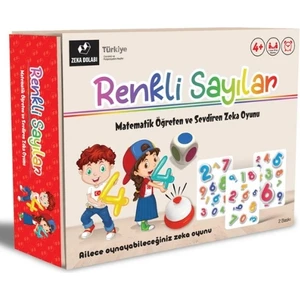 Zeka Dolabı Renkli Sayılar ( Aile Kutu Oyunu - Matematik - Toplama - Çarpma - Bölme - Çıkarma )