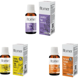 Çamaşır Kurutma Makinesi Uçucu Yağ Seti ( Limon – Portakal Kabuğu – Lavanta )