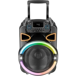 Acs-2 30w 12 İnch Hoparlörlü Mikrofonlu, Rgb Işıklı Sd Kart Usb Parti Ve Karaoke Bluetooth Speaker