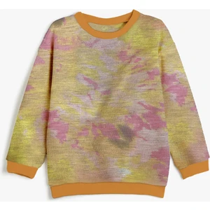 Kız Çocuk Renkli Oversize Sweashirt