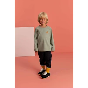 Unisex Ayıcık Nakışlı Mevsimlik Tişört (2-3 Yaş 7-8 Yaş)