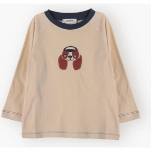 Unisex Köpek Nakışlı Mevsimlik Tişört (2-3 Yaş 7-8 Yaş)