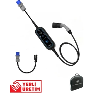 7,4 Kw Mono Mobil Araç Şarj Aleti