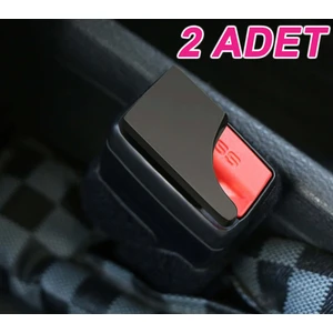 Fantasy Shop Tüm Araçlara Uygun Emniyet Kemer Toka Aparatı Plastik 2 Adet