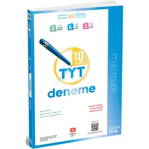 ÜçDörtBeş Yayınları TYT Matematik 10 lu Deneme 2025